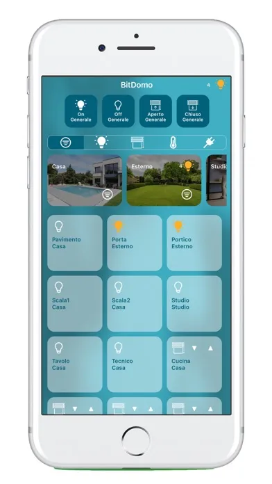 Tangkapan layar BitDomo - MyHome Domotica