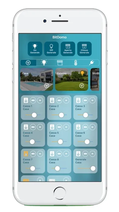Tangkapan layar BitDomo - MyHome Domotica
