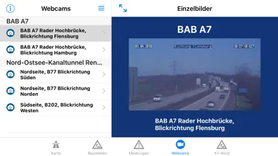 Zrzuty ekranu Baustellen-SH