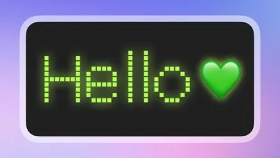 LED Banner Marque Txt Scroller Ekran Görüntüleri