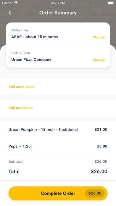 Скриншоты Urban Pizza Company