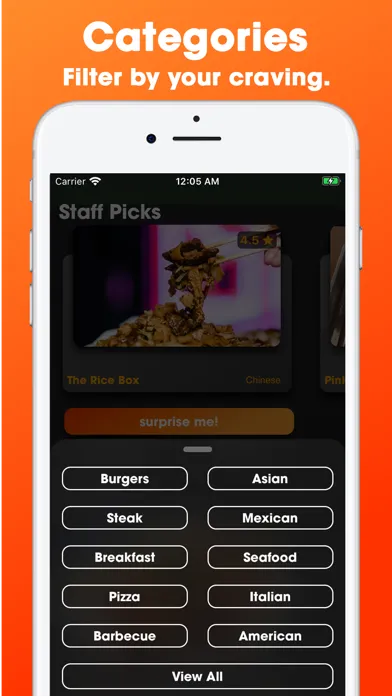 Capturas de tela do Bitescene: Restaurant Finder