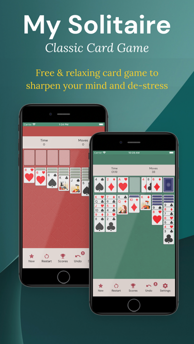 ภาพหน้าจอของ My Solitaire: Classic Cards