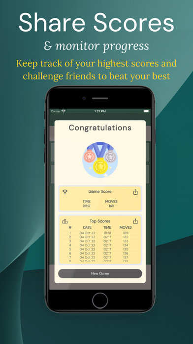 ภาพหน้าจอของ My Solitaire: Classic Cards