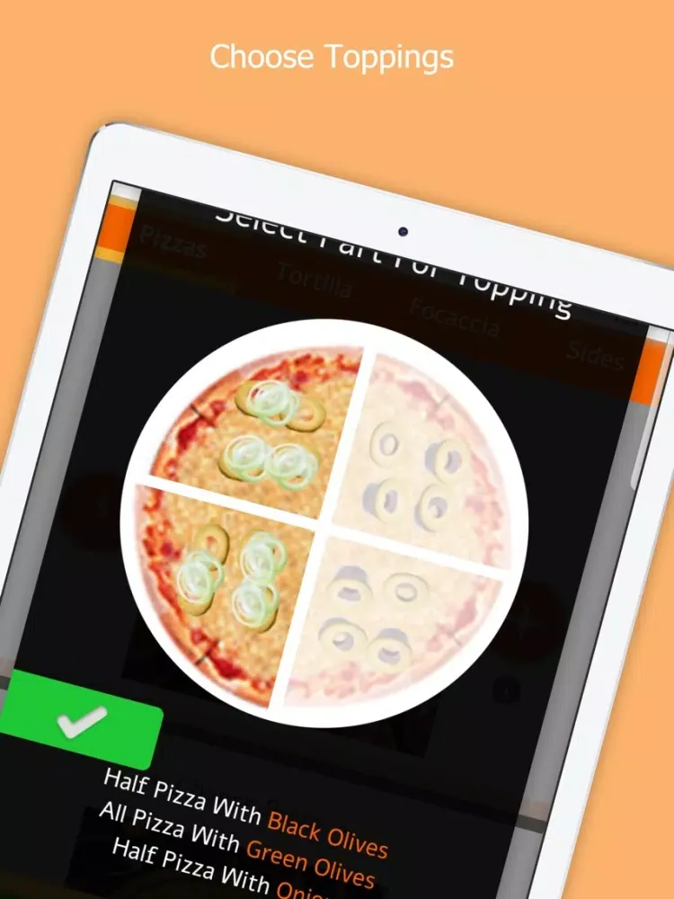 Pacific Kosher Restaurant iPad 应用截图