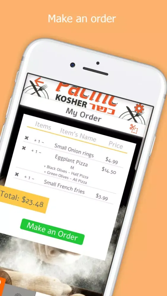 Pacific Kosher Restaurant应用截图