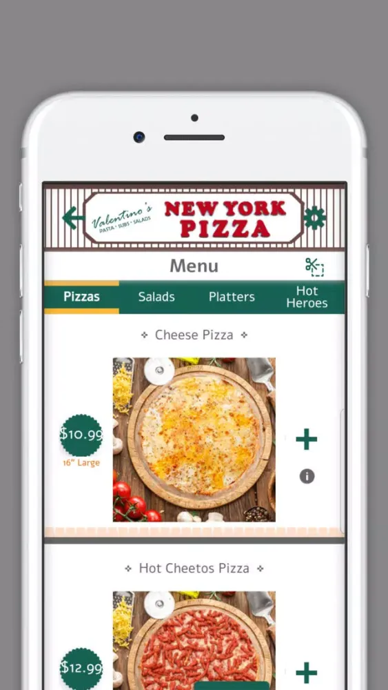Valentino’s New York Pizza স্ক্রিনশট