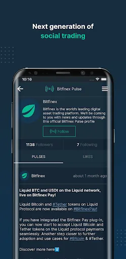 Bitfinex: Trade Digital Assets Screenshots