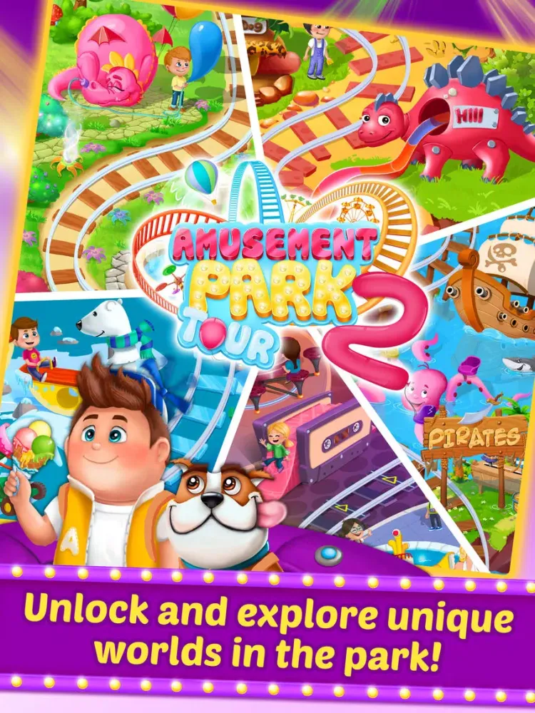 Amusement Park Tour 2 iPad  Screenshots