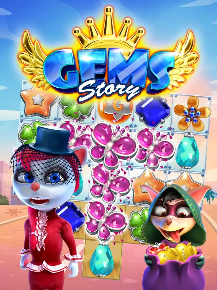 Capturas de tela do Gems Story iPad 
