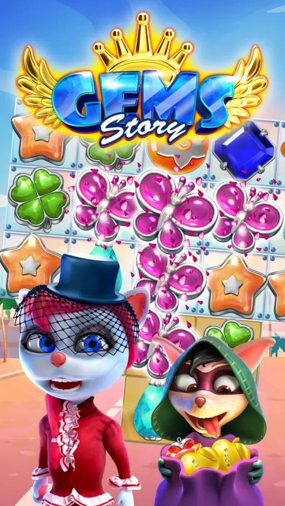 Capturas de tela do Gems Story