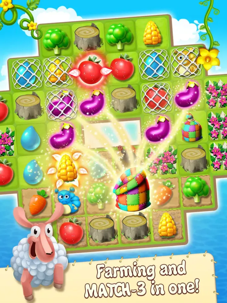 Happy Seasons: Match & Farm iPad  Ekran Görüntüleri