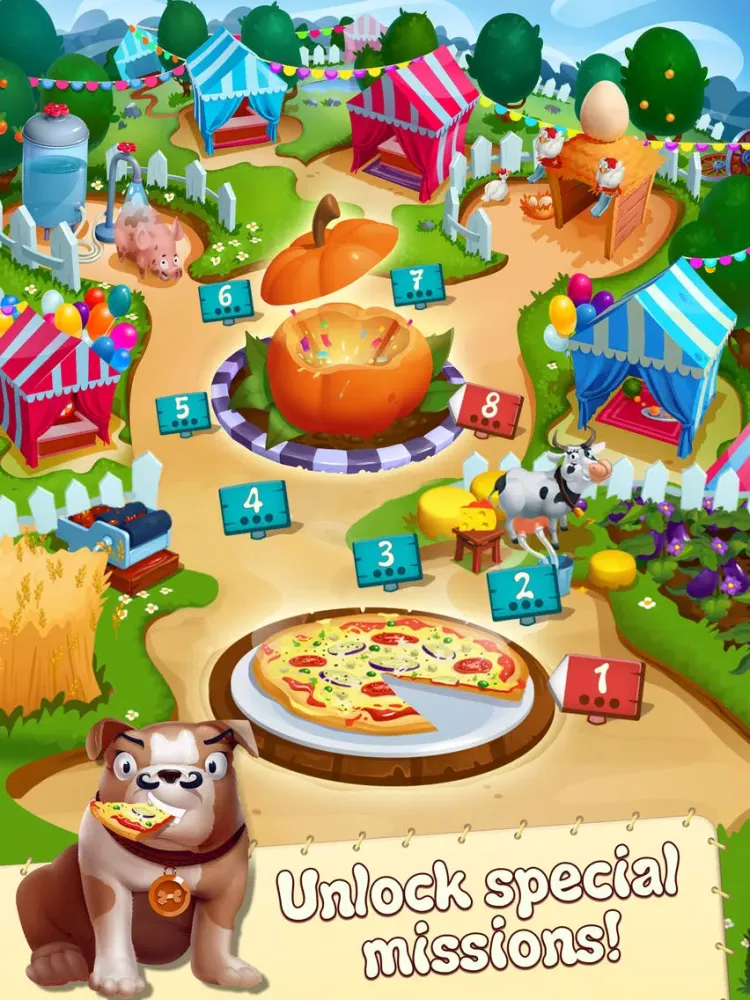 Happy Seasons: Match & Farm iPad  Ekran Görüntüleri
