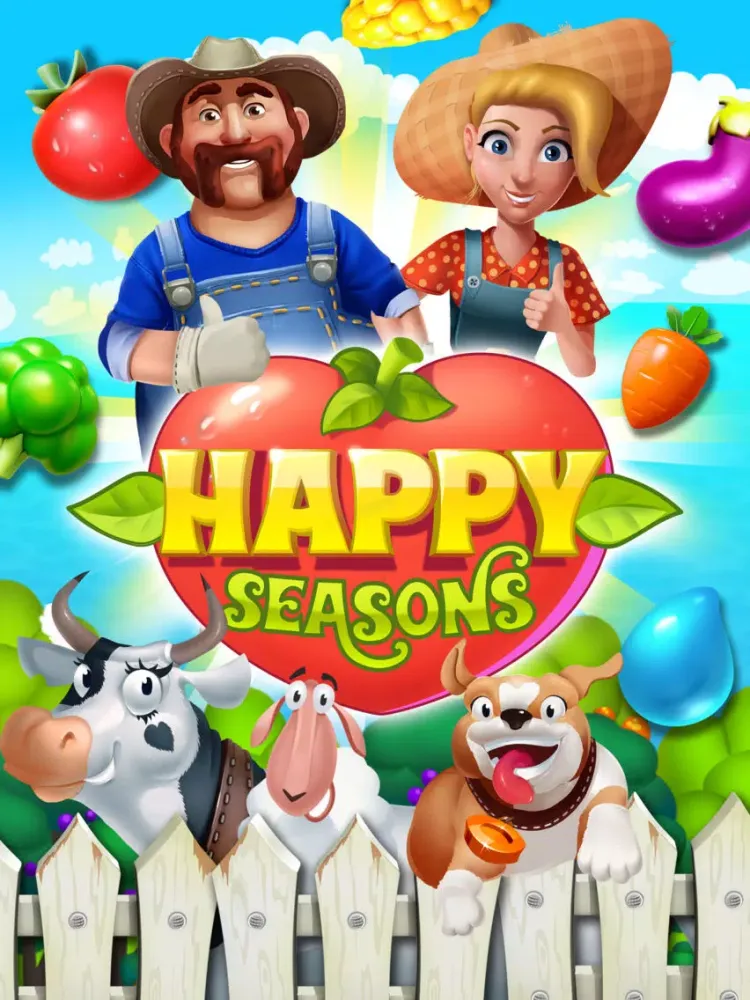 Happy Seasons: Match & Farm iPad  Ekran Görüntüleri