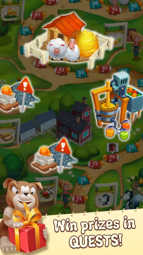 Happy Seasons: Match & Farm Ekran Görüntüleri