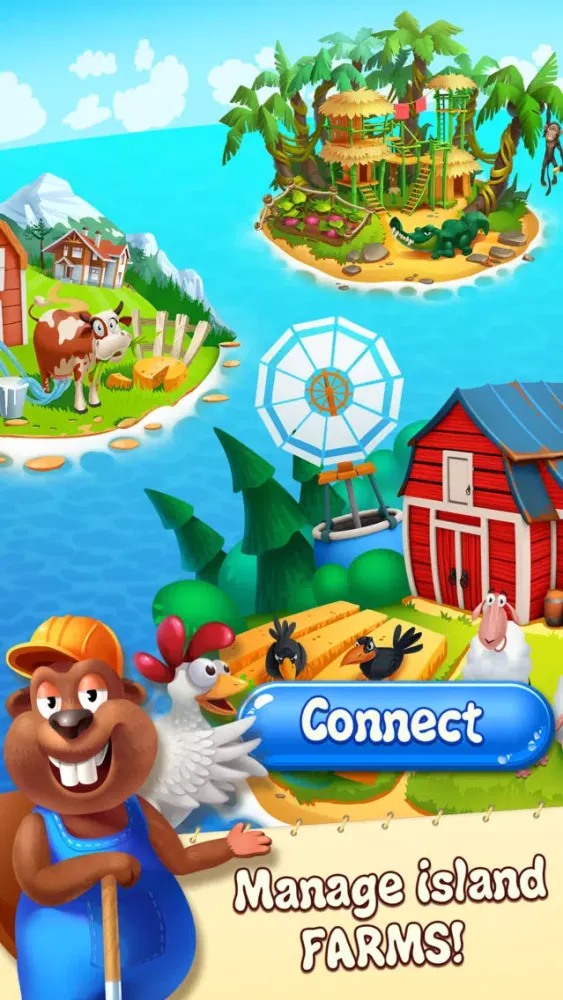 Happy Seasons: Match & Farm Ekran Görüntüleri