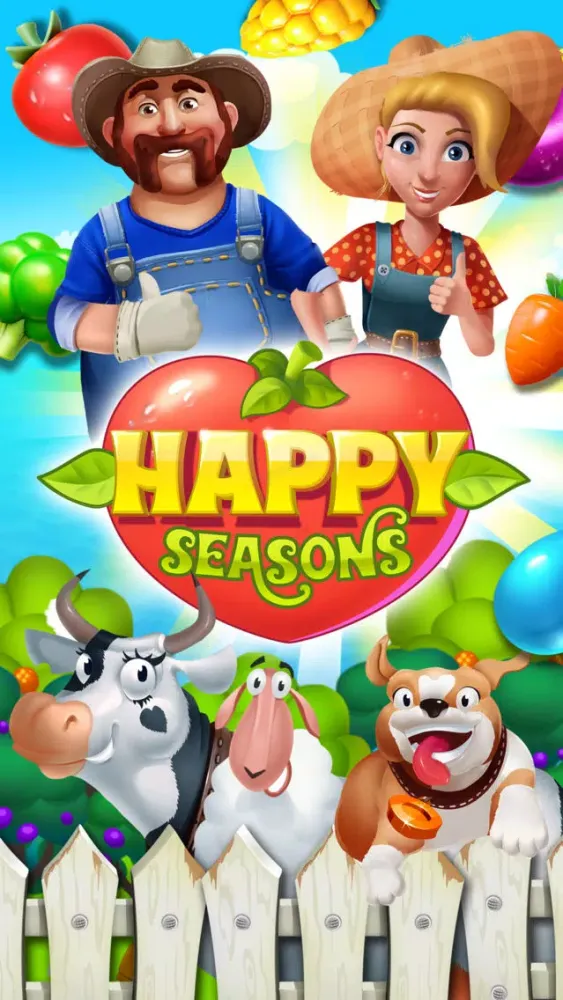 Happy Seasons: Match & Farm Ekran Görüntüleri