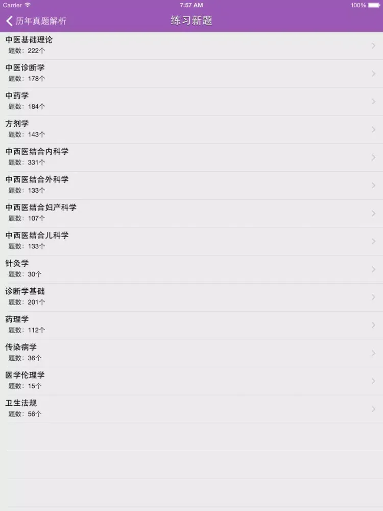 中西医执业医师 iPad  Ekran Görüntüleri