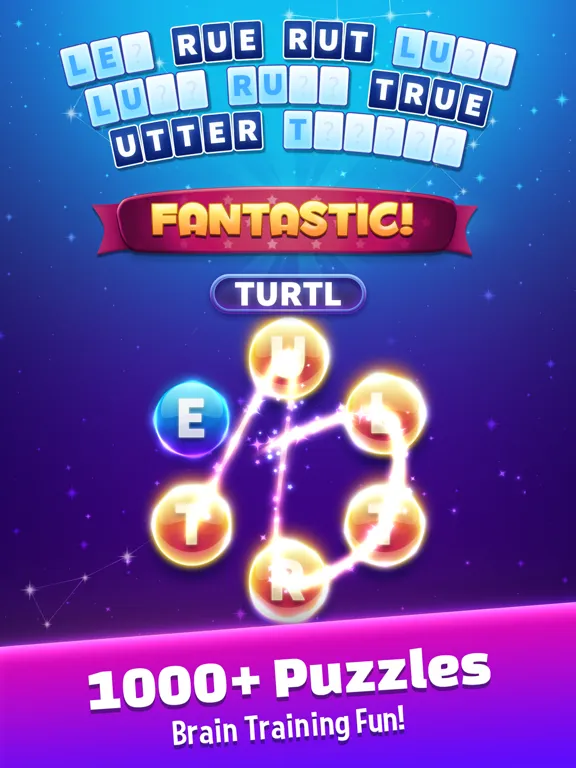 Capturas de tela do Word Stars - Find Hidden Words iPad 