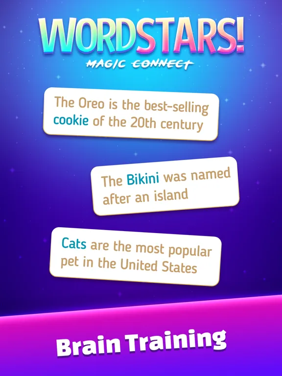 Capturas de tela do Word Stars - Find Hidden Words iPad 