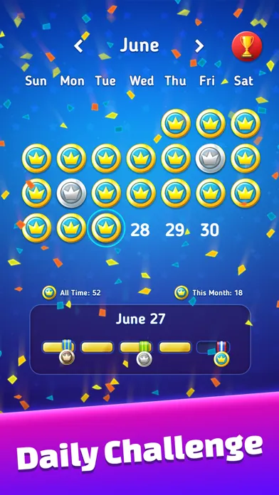 Capturas de tela do Word Stars - Find Hidden Words