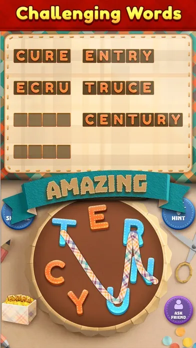 Captures d'écran de Word Crafty - Word Puzzle Game