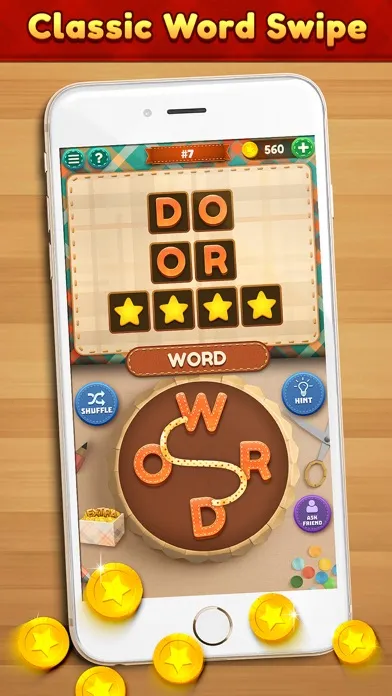 Captures d'écran de Word Crafty - Word Puzzle Game