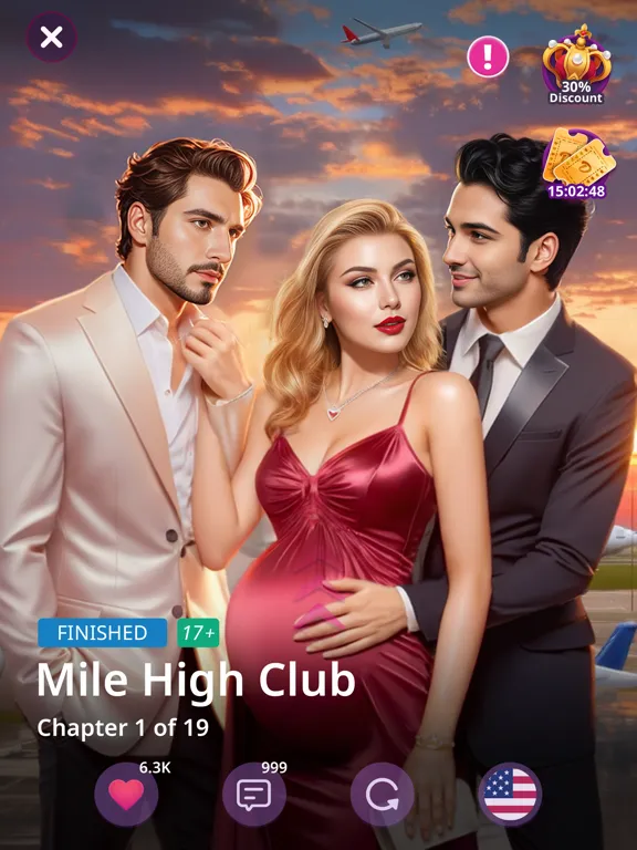 Tangkapan skrin My Stories: Choose romance iPad 