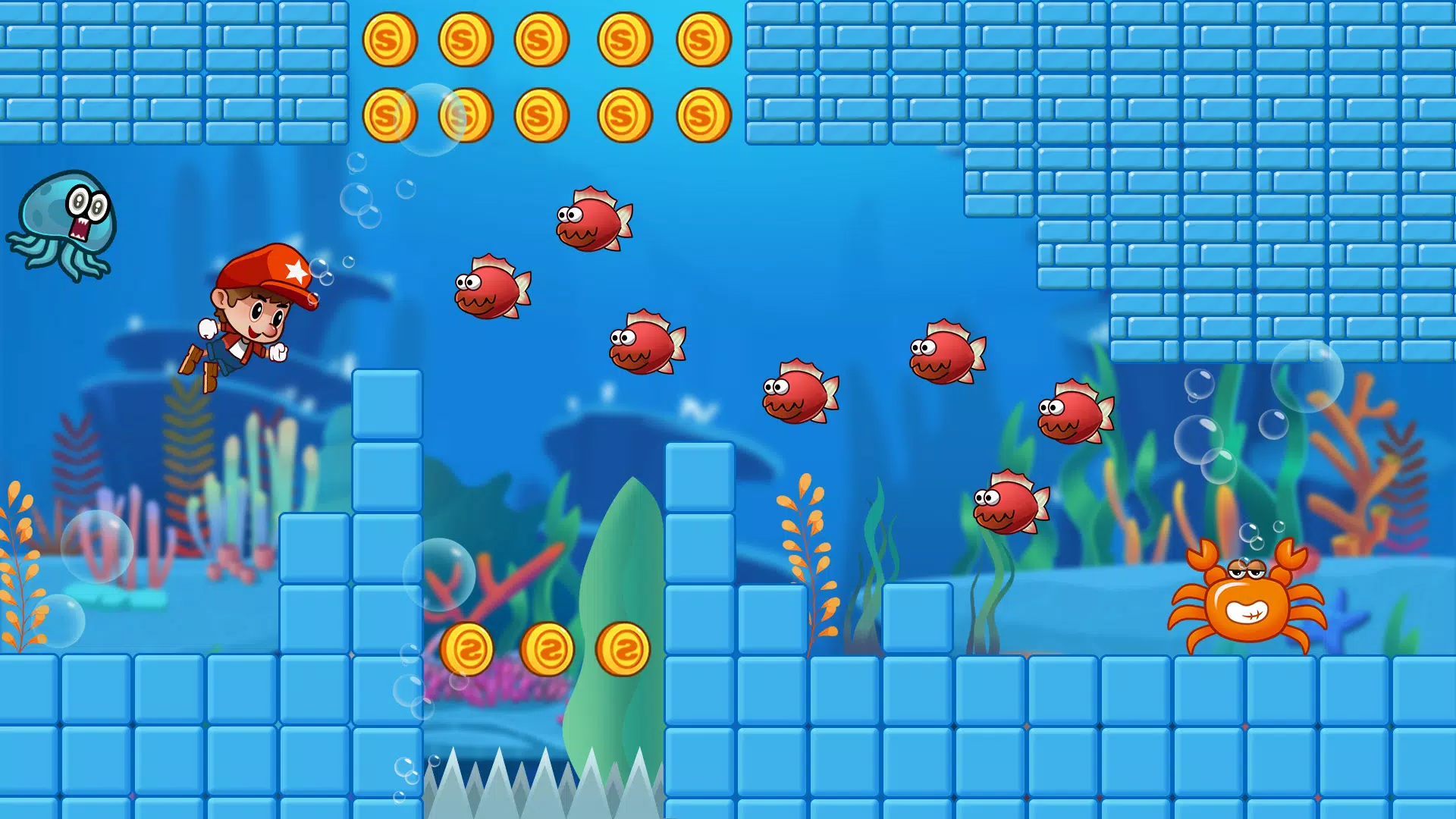 Super Mano Bros - Jungle World Screenshots