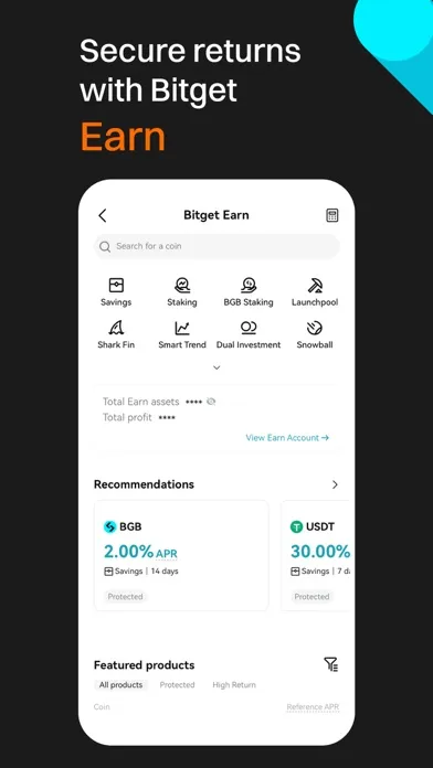 Capturas de pantalla de Bitget- Trade bitcoin & crypto