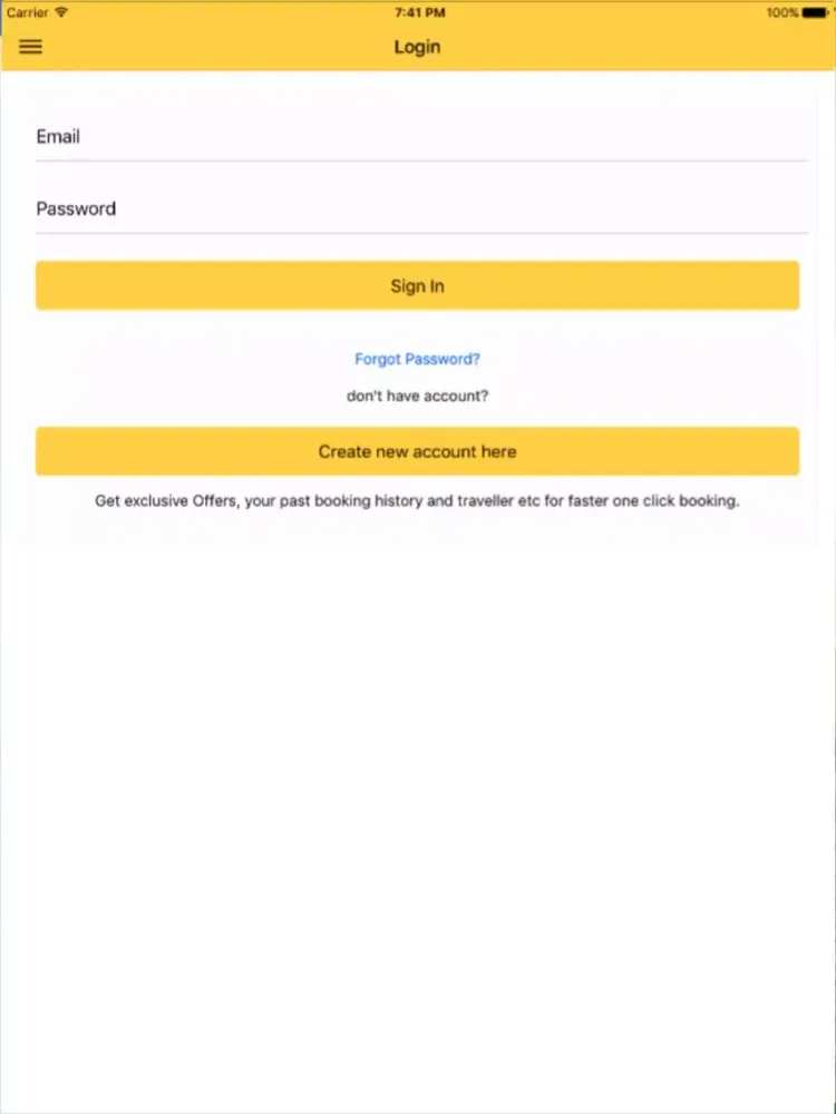Ảnh chụp màn hình của KL Bus iPad 