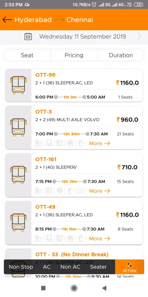 Orange Tours & Travels應用截圖