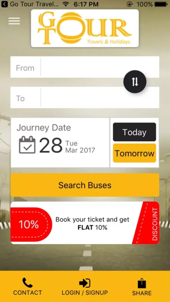 Ảnh chụp màn hình của Go Tour Travels & Holidays