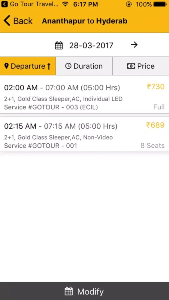 Ảnh chụp màn hình của Go Tour Travels & Holidays