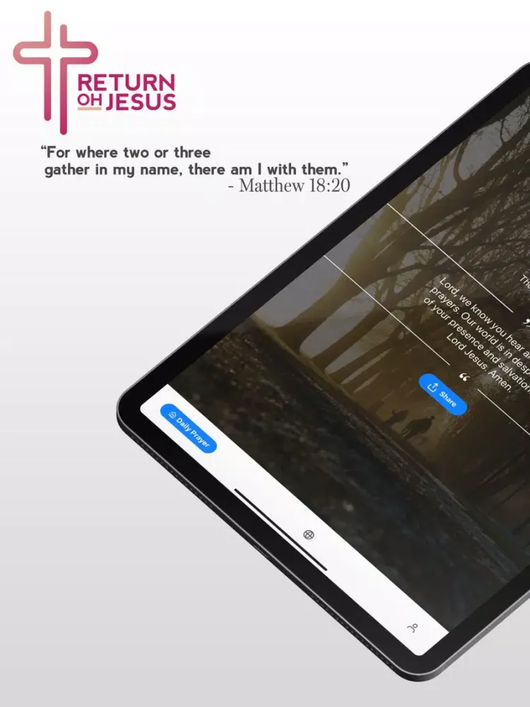 Return, Oh Jesus iPad 应用截图