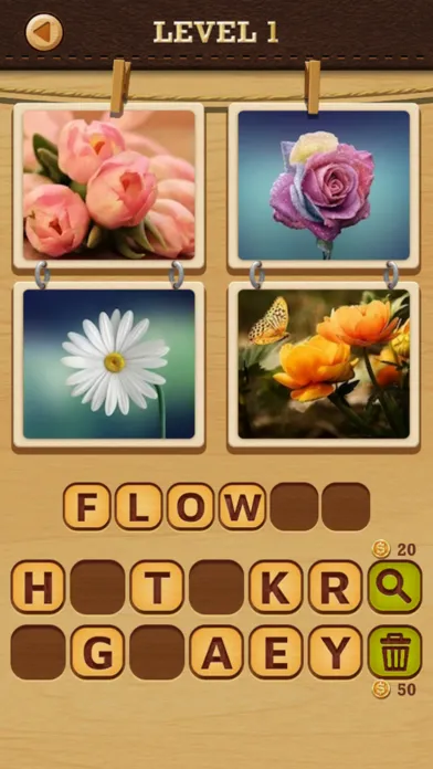 4 Pics Puzzle: Guess 1 Word应用截图