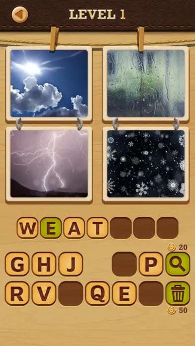 4 Pics Puzzle: Guess 1 Word应用截图