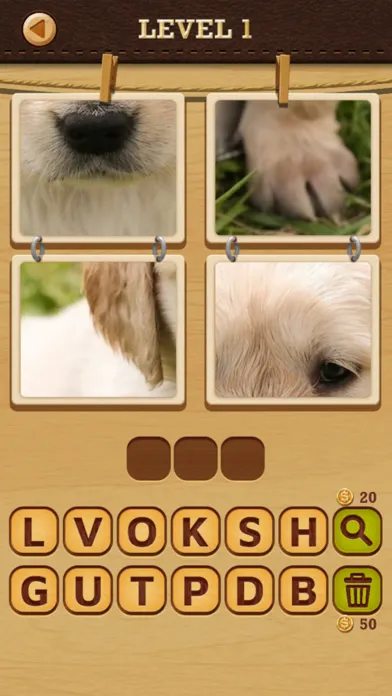 4 Pics Puzzle: Guess 1 Word应用截图