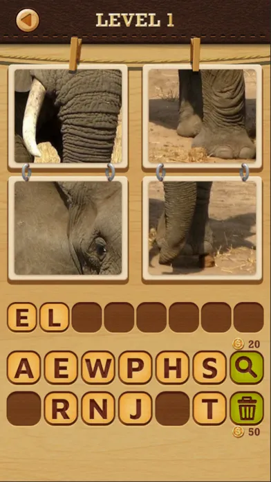 4 Pics Puzzle: Guess 1 Word应用截图
