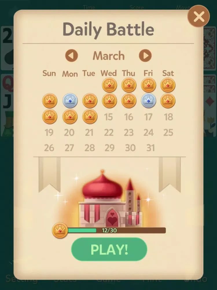 Zrzuty ekranu Klondike Solitaire: Kingdom iPad 