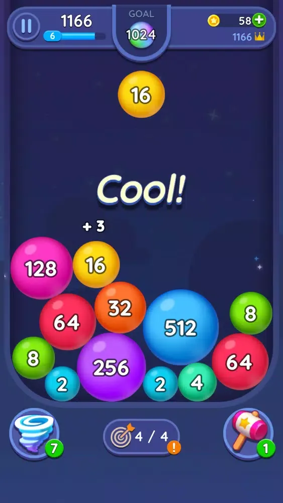 2048 Merge Bubbles! Screenshots