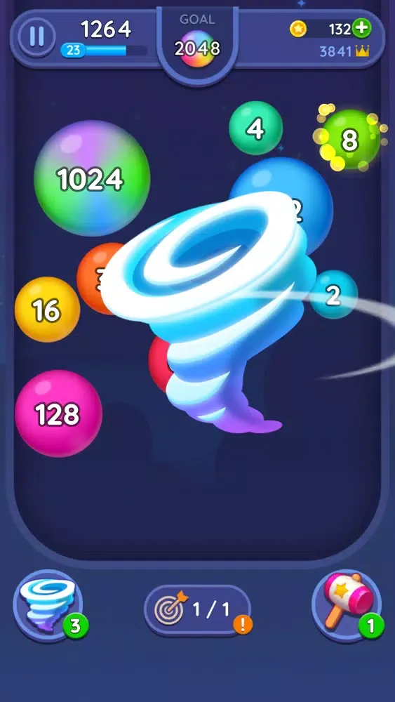 2048 Merge Bubbles! Screenshots