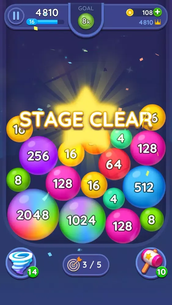 2048 Merge Bubbles! Screenshots
