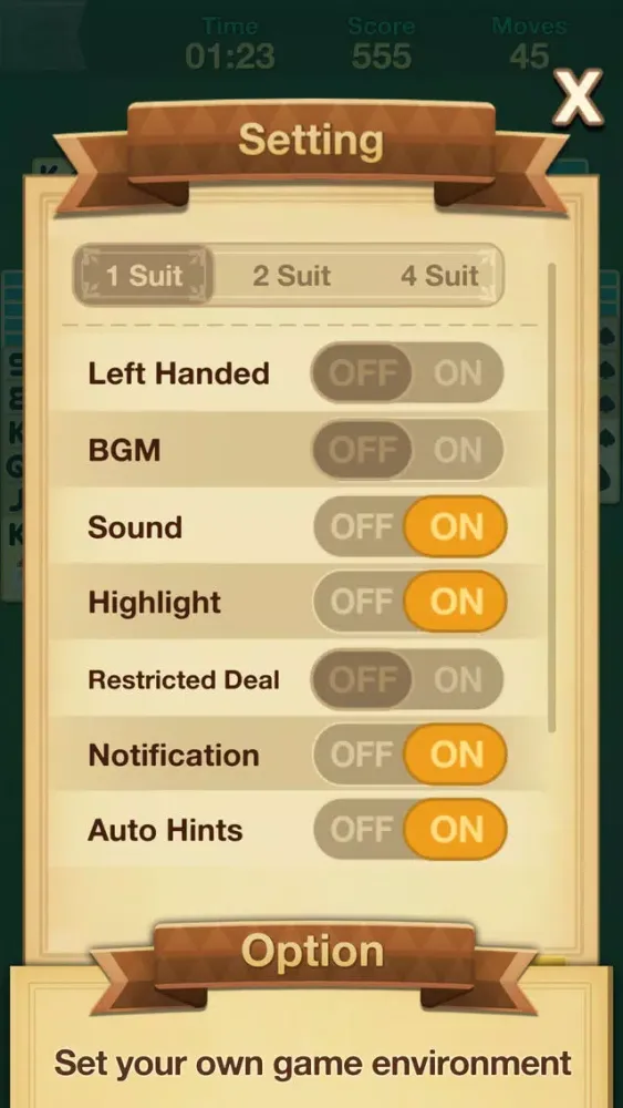 Spider Solitaire Plus! 스크린샷
