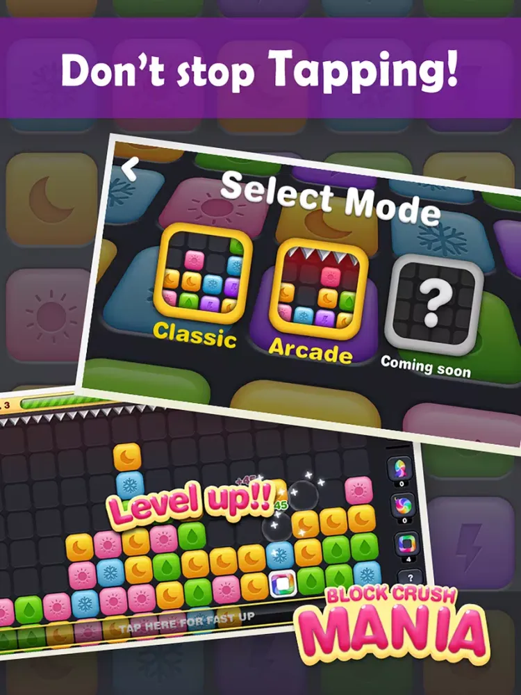 Block Crush Mania iPad 应用截图
