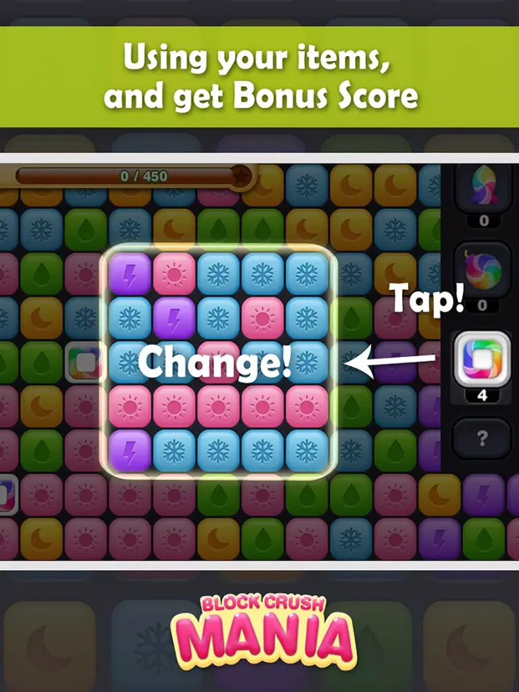 Block Crush Mania iPad 应用截图