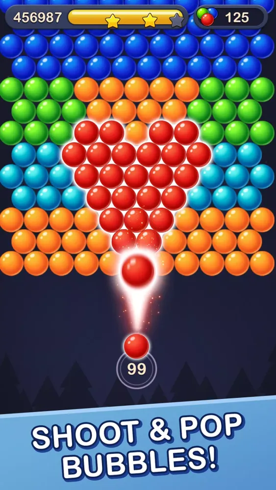 Tangkapan layar Bubble Pop!