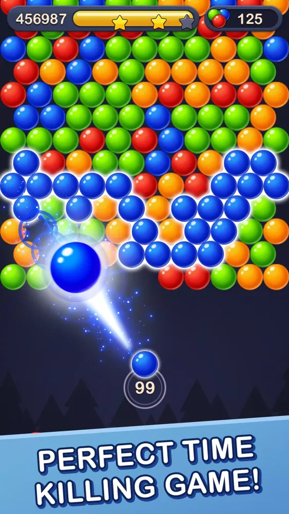 Tangkapan layar Bubble Pop!