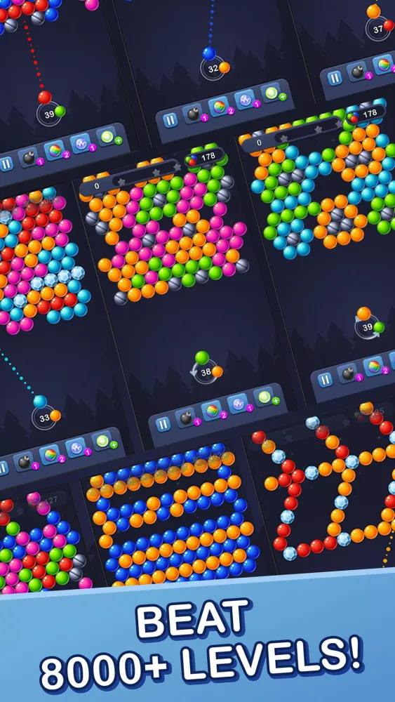 Tangkapan layar Bubble Pop!