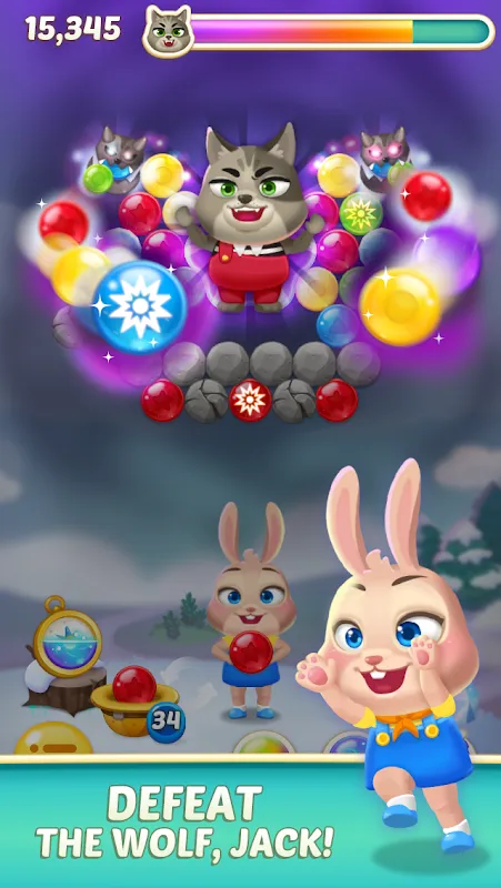 Tangkapan layar Bunny Pop 2